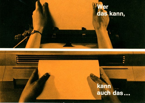 Develop werbekarte für - develop,